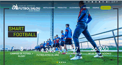 Desktop Screenshot of futbolsalou.com