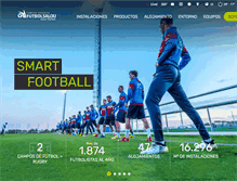 Tablet Screenshot of futbolsalou.com